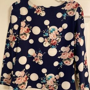 Light Weight Floral Blouse
